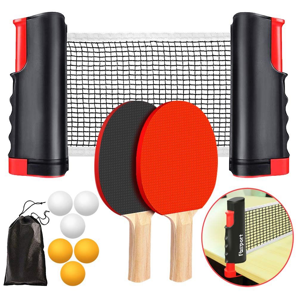 Table Tennis Dimension - Retractable Net Ping Pong Net Frame