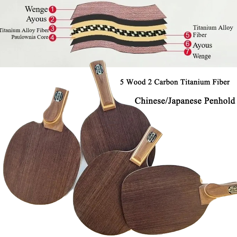 Table Tennis For Sale - Table Tennis Blade Chinese/Japanese Penhold 5