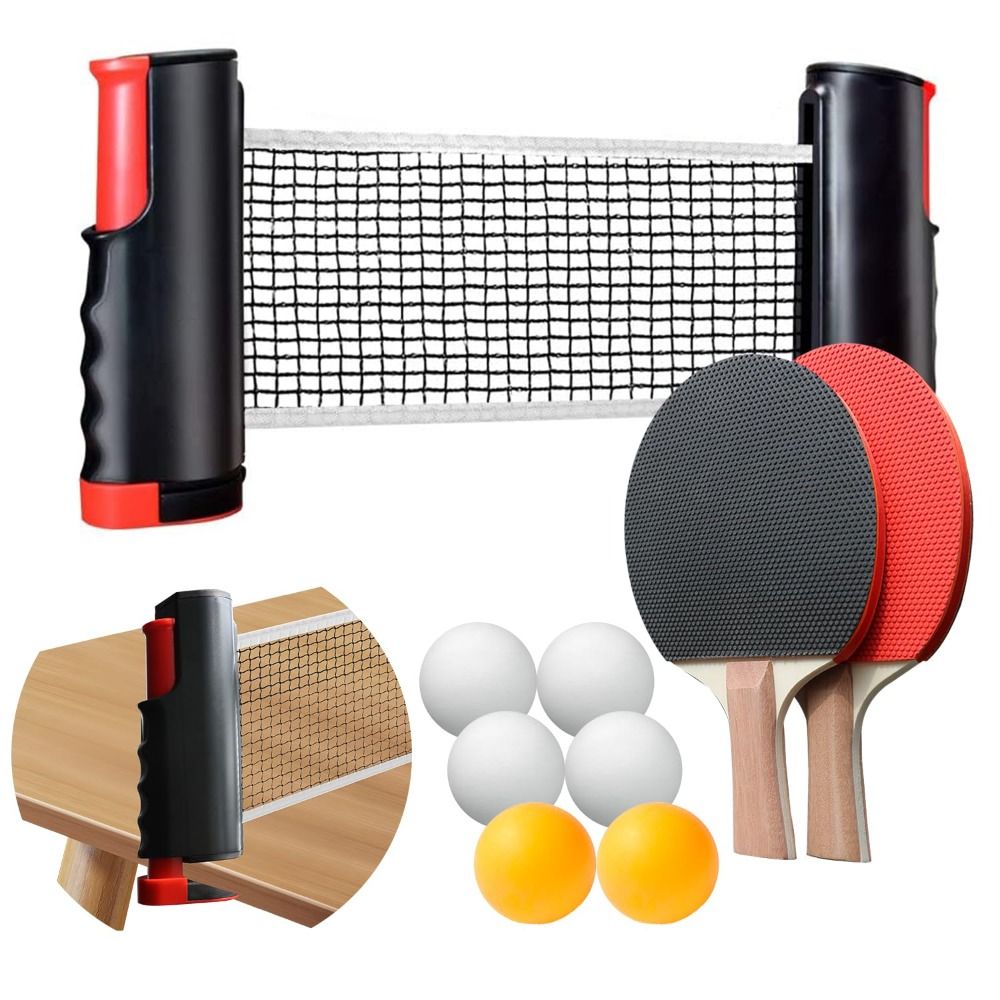 Table Tennis Dimension - Retractable Net Ping Pong Net Frame