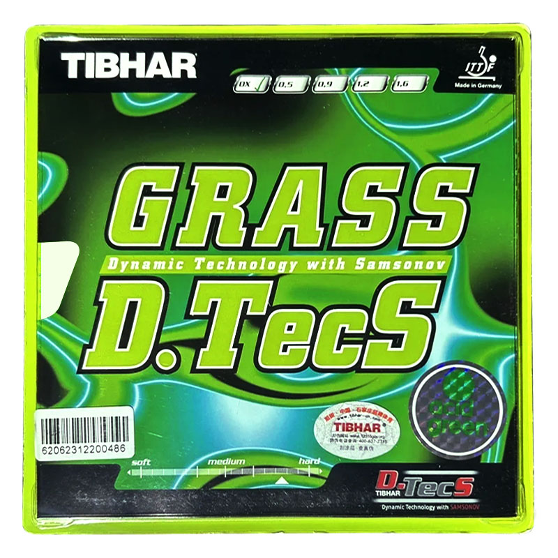 TIBHAR Grass D.TecS Table Tenn - Table Tennis Rubber Anti Spin recension och pris