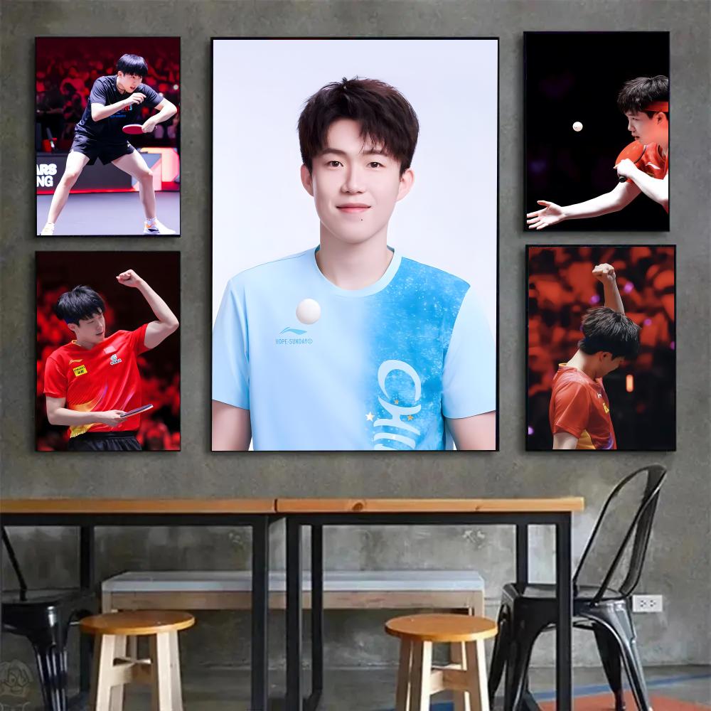 table tennis athlete Poster Pa - Table Tennis Dimension recension och pris