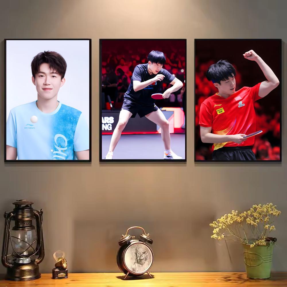 table tennis athlete Poster Pa - Table Tennis Dimension recension och pris