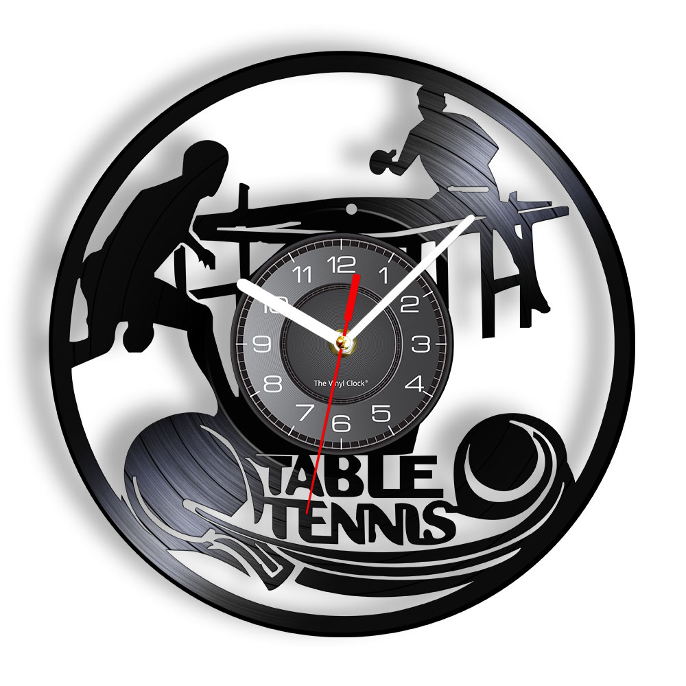 Table Tennis Wall Clock Table  - Table Tennis Dimension recension och pris