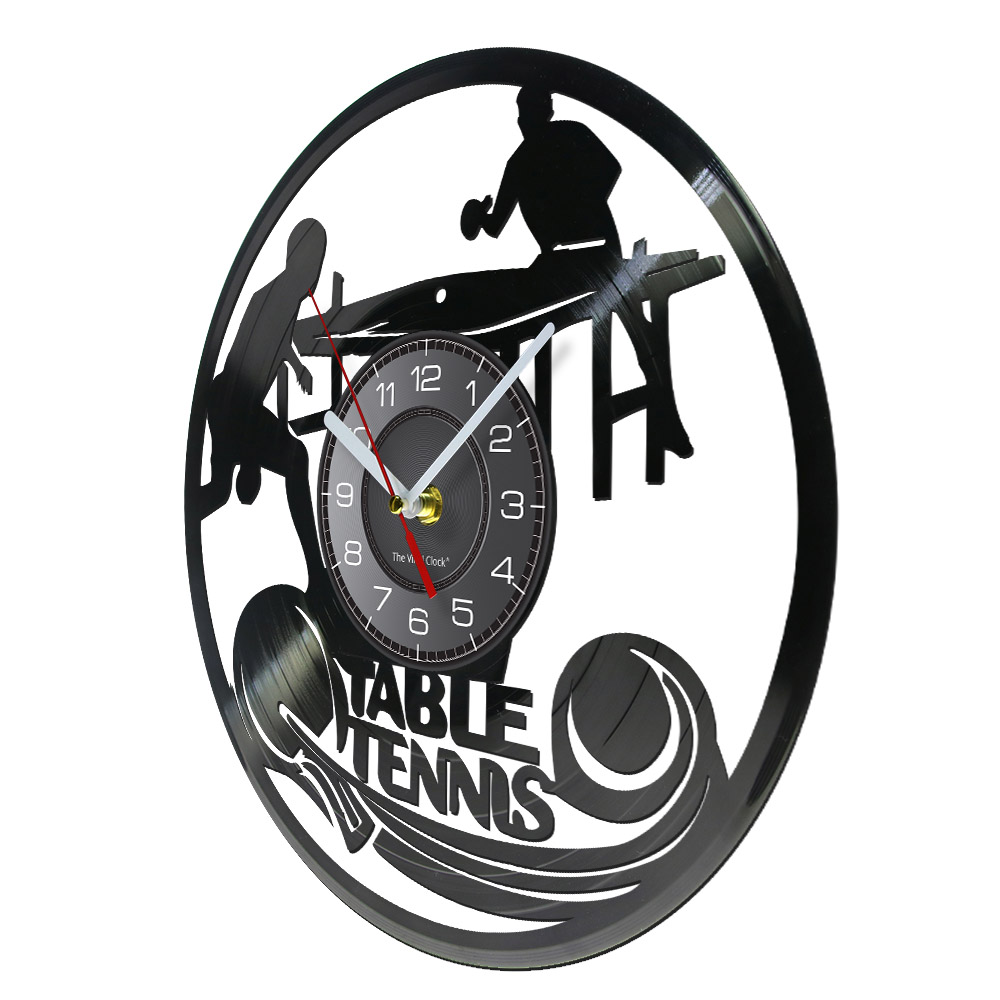 Table Tennis Wall Clock Table  - Table Tennis Dimension recension och pris