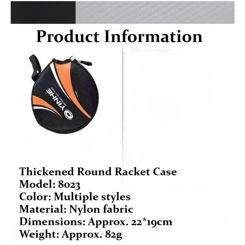 YINHE Table Tennis Racket Bag  - Table Tennis Dimension recension och pris