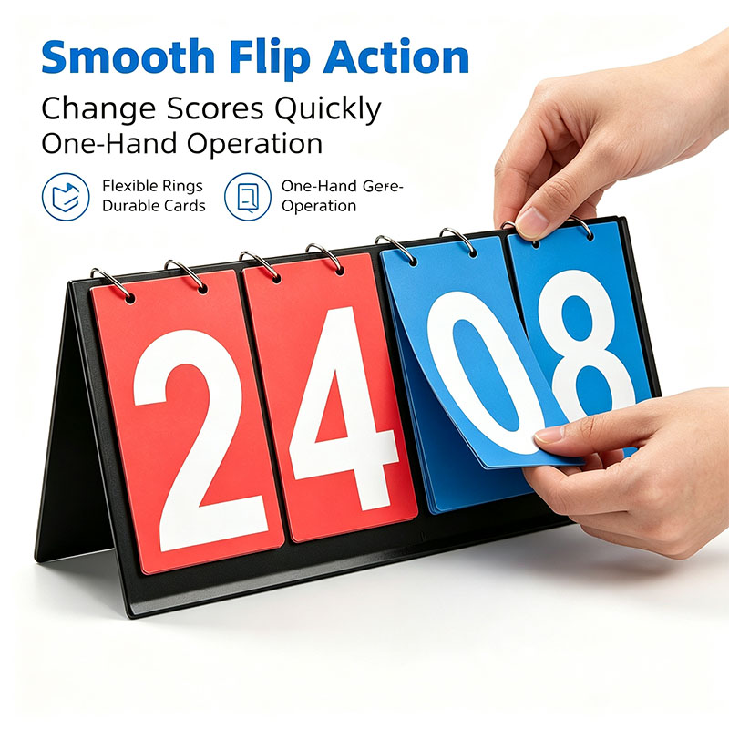 4‑Digit Flip Scoreboard Portab - Table Tennis Dimension recension och pris